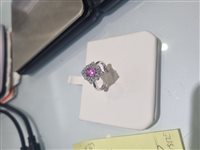 Anillo Mujer Anello Con Pietra in Oro Zaffiro rosa ANOR-58-286